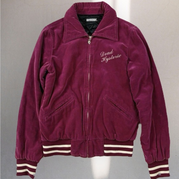 Hysteric Glamour Tops - Hysteric Glamour Velvet Jacket